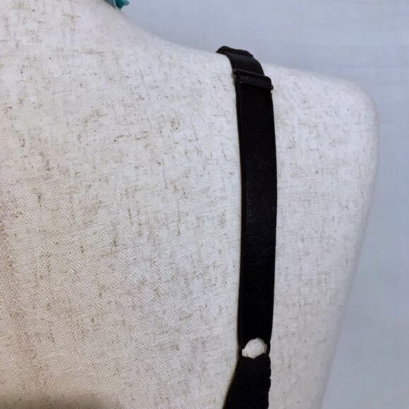 Wacoal NWOT Black Lace Bra Women 34C - Picture 6 of 11